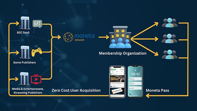 Moneta Global Distribution Network for Digital Services